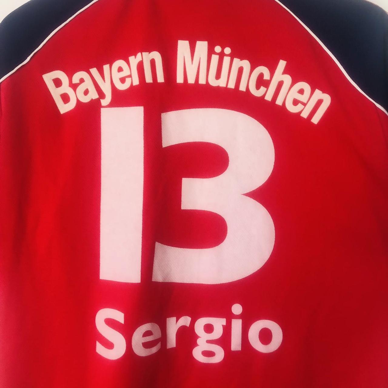 Bayern Munich 1999/2001 Red & Blue Home Football Shirt (M)