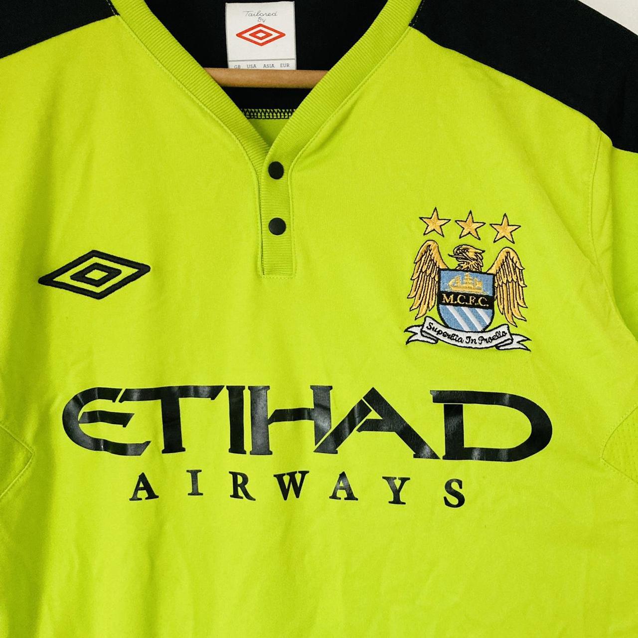 Manchester City 2011/2012 Green Training Shirt (M)