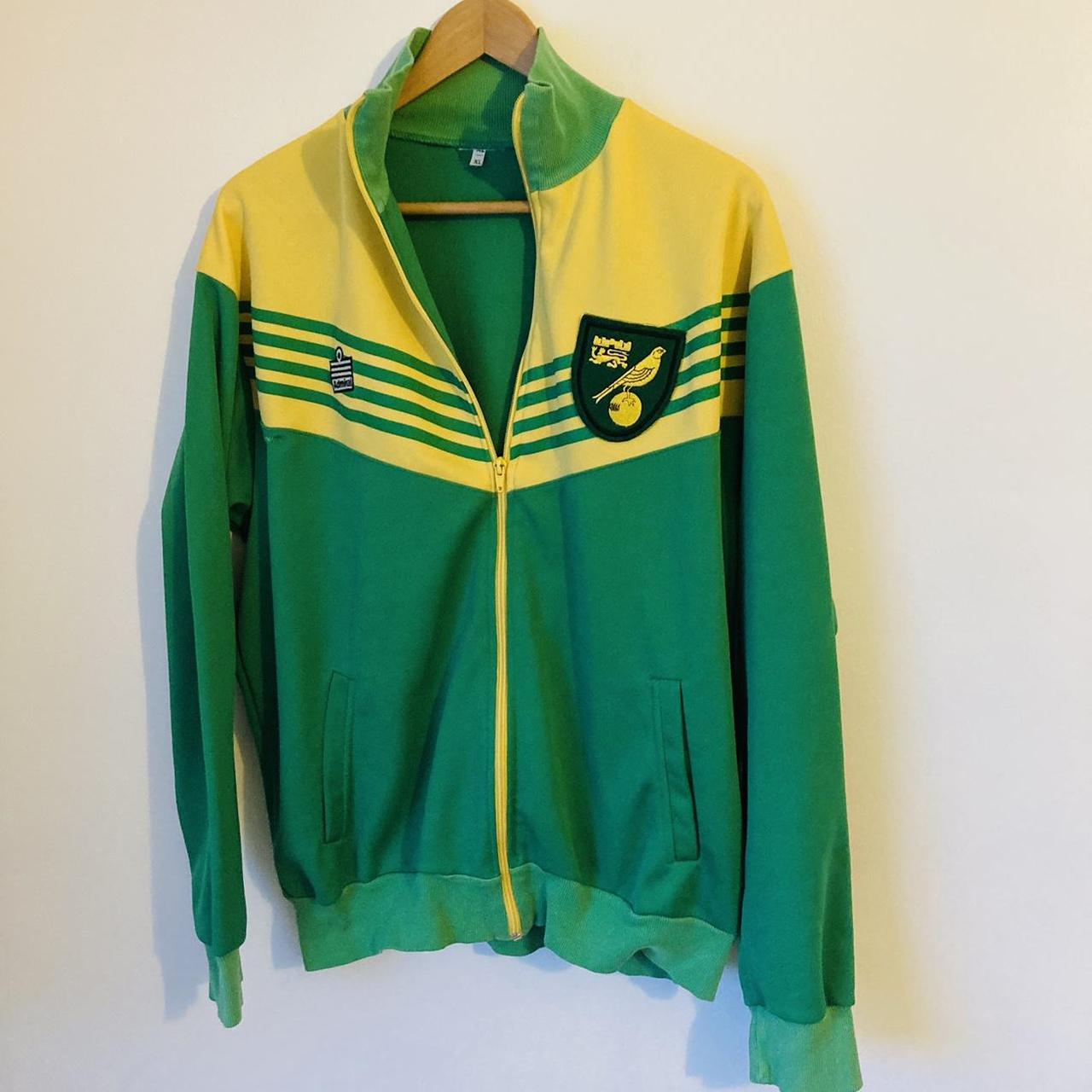 Norwich City Green & Yellow Football Jacket (XL)