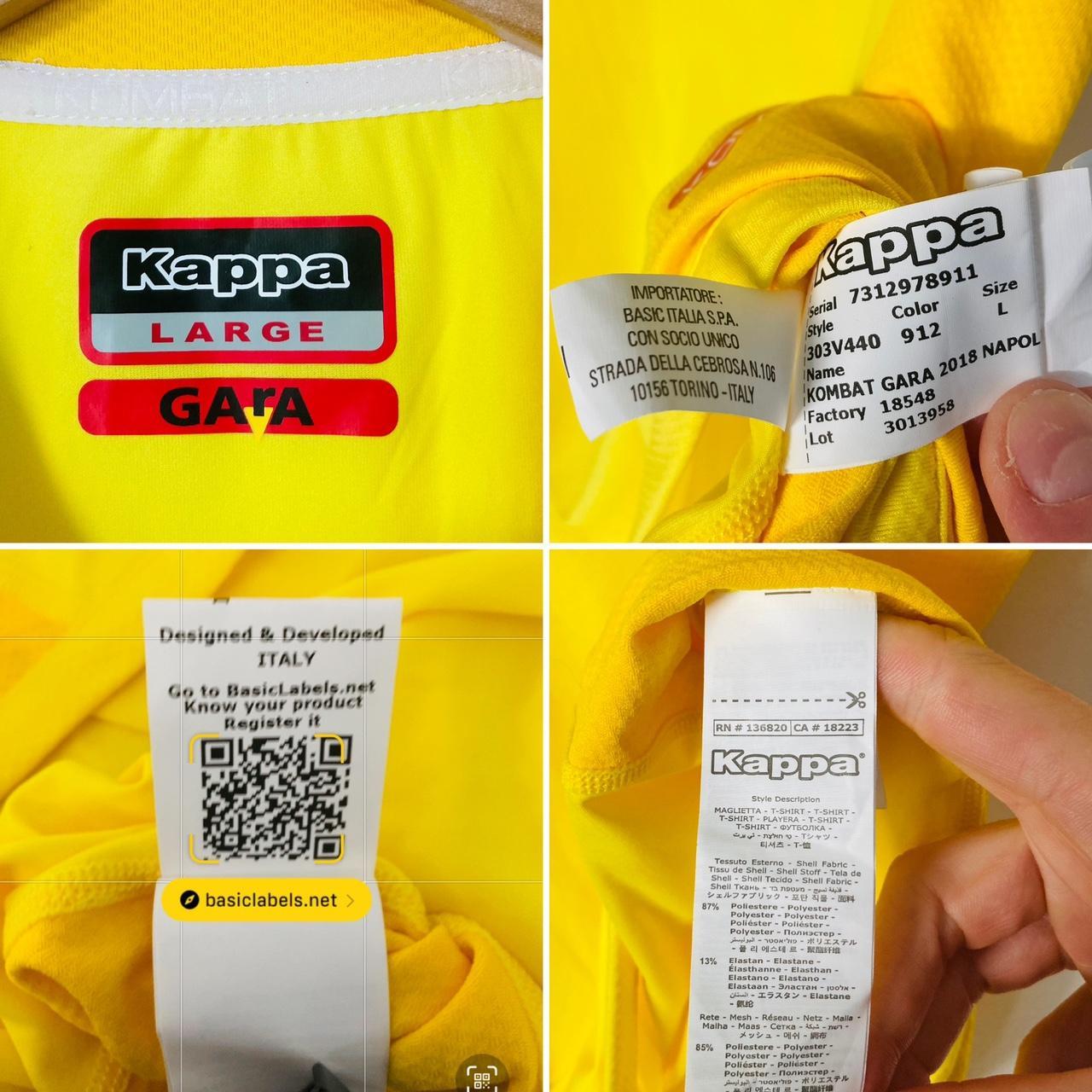Napoli 2018/2019 Yellow Third Football Shirt (L)