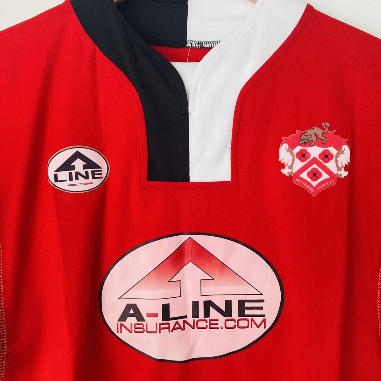 Kettering Town 2005/2006 Red Home Football Shirt (M)