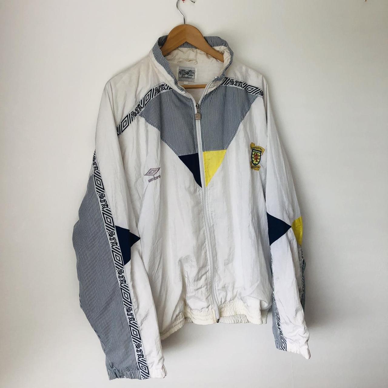 Scotland 1990 White Shell Suit (L)