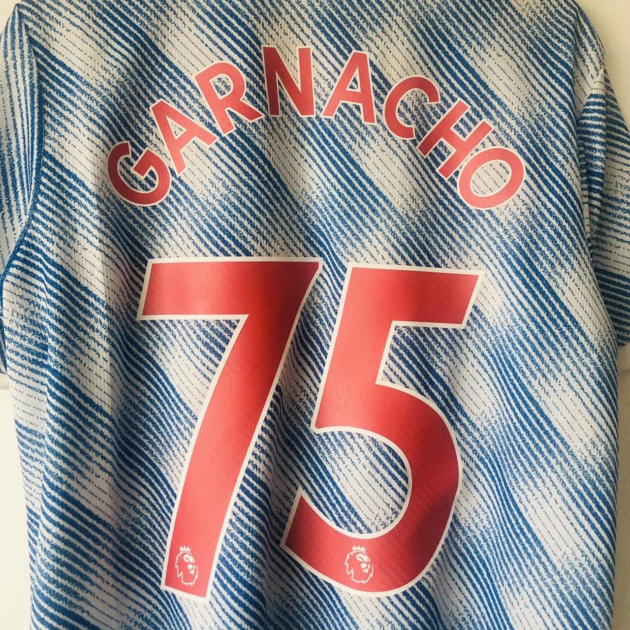 Manchester United 20021/22 Blue, White & Red Football Shirt (XL)