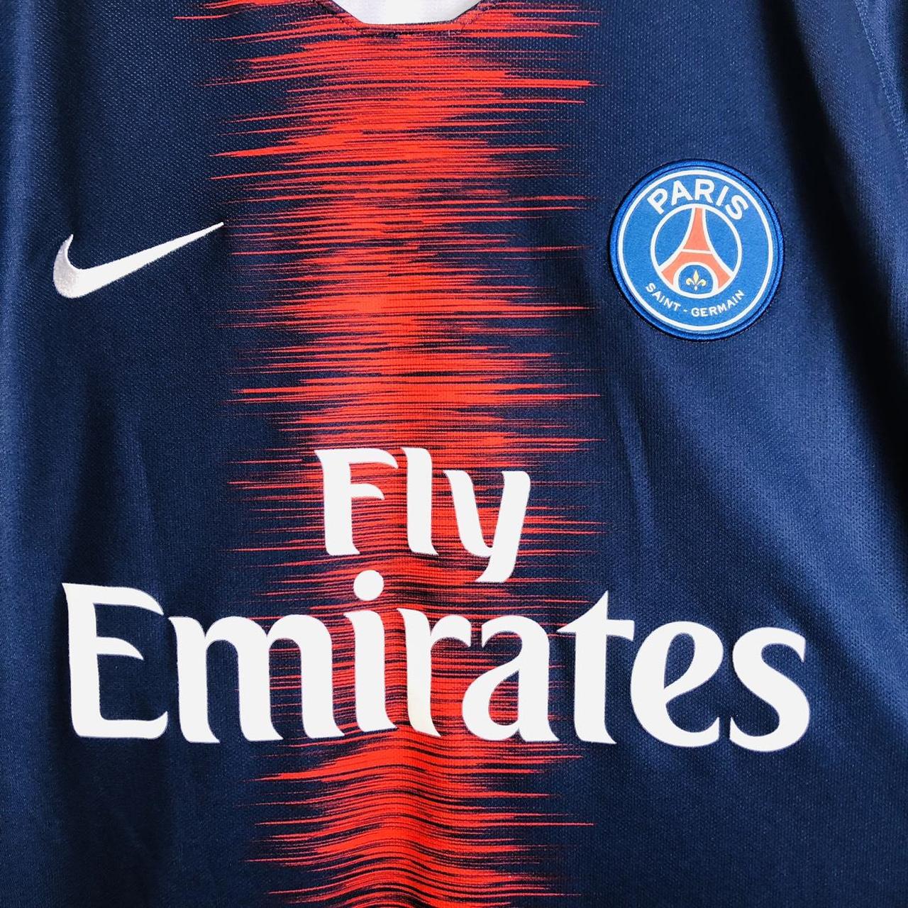 Paris Saint-Germain 2018/2019 Navy Home Football Shirt (XL)