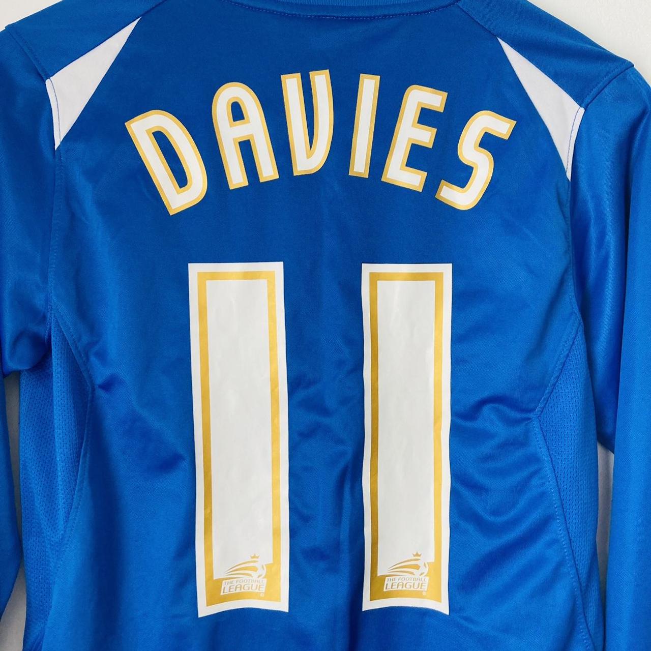 Notts County 2009/2010 Blue Away Football Shirt (YL)