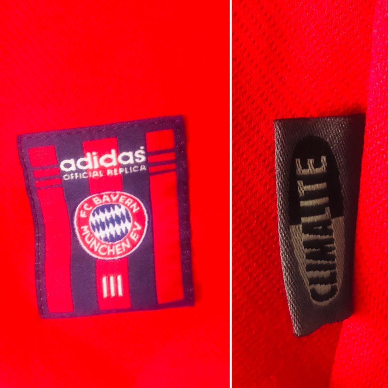 Bayern Munich 1999/2001 Red & Blue Home Football Shirt (M)