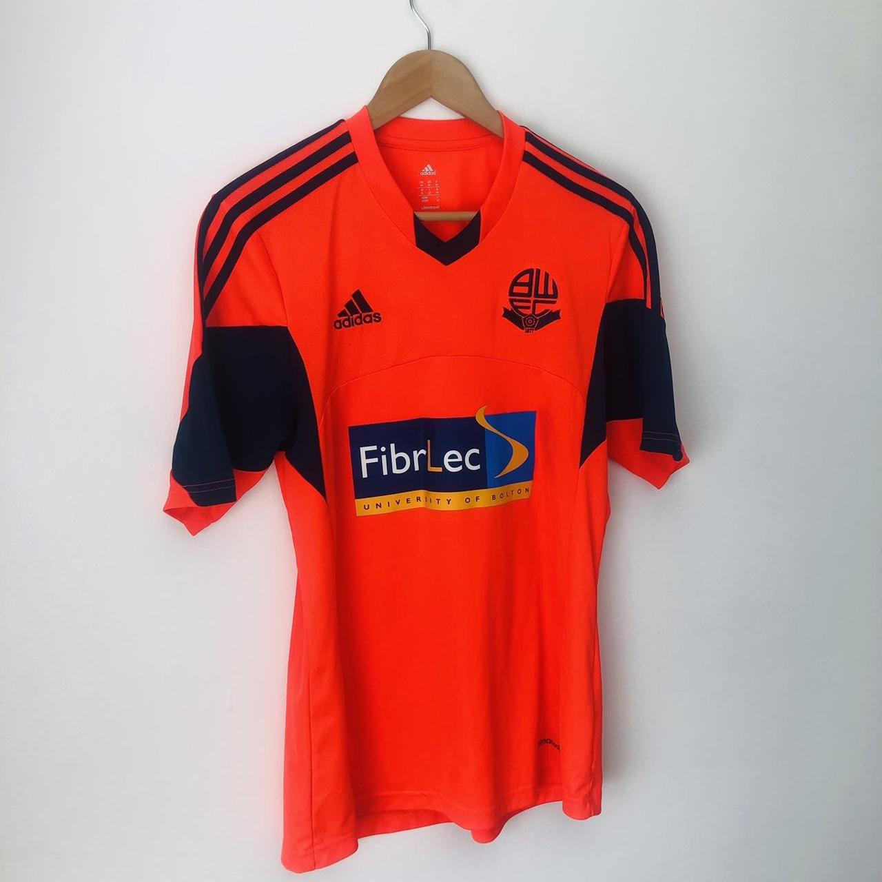 Bolton Wanderers 2013/2014 Red Away Football Shirt (M)
