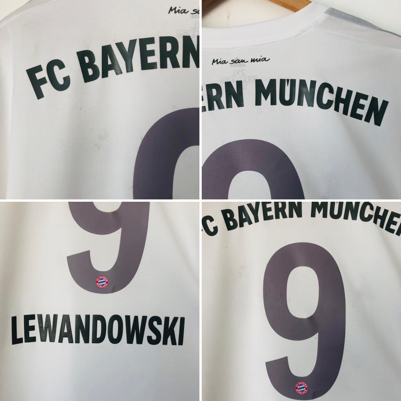 Bayern Munich 2019/2020 White Away Football Shirt (XXL)