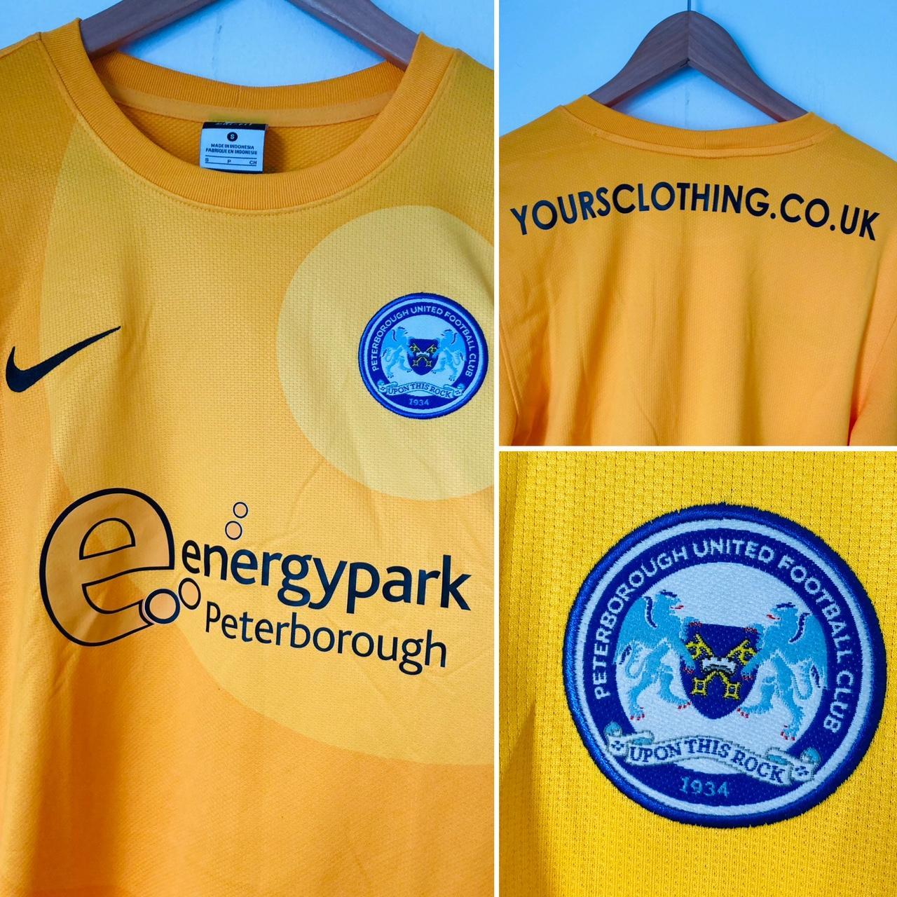 Peterborough United 2012/2013 Yellow Goalkeeper Football Shirt (S)