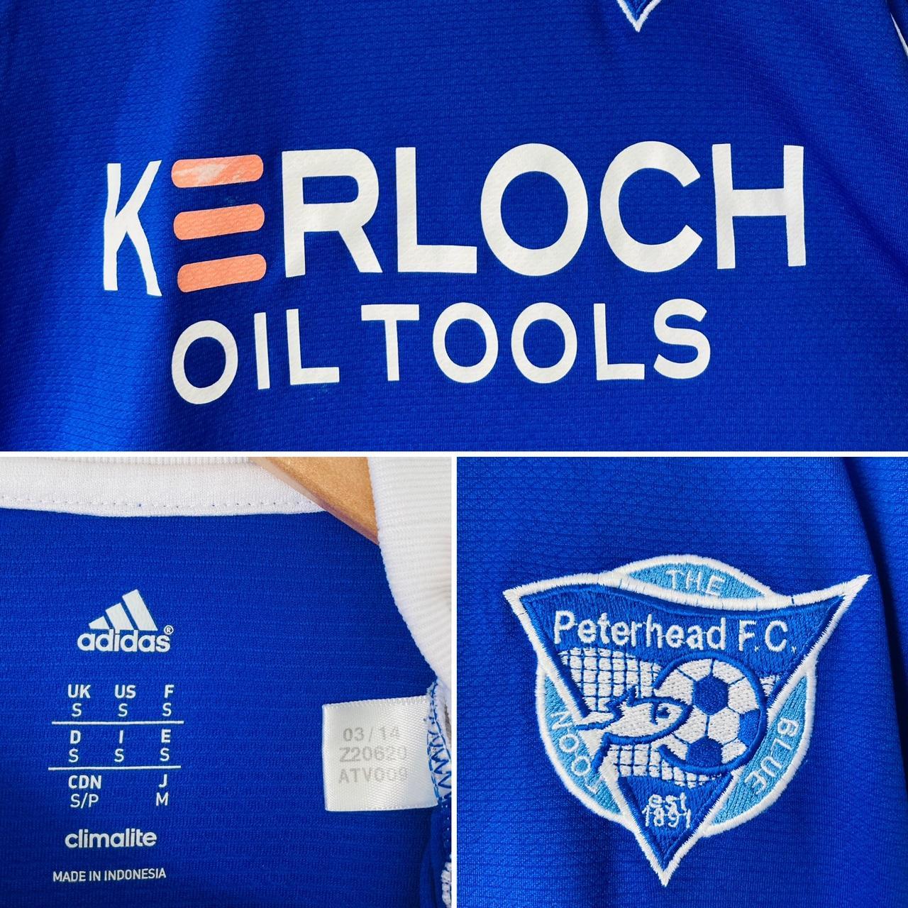 Peterhead 2013/2015 Blue Home Football Shirt (S)