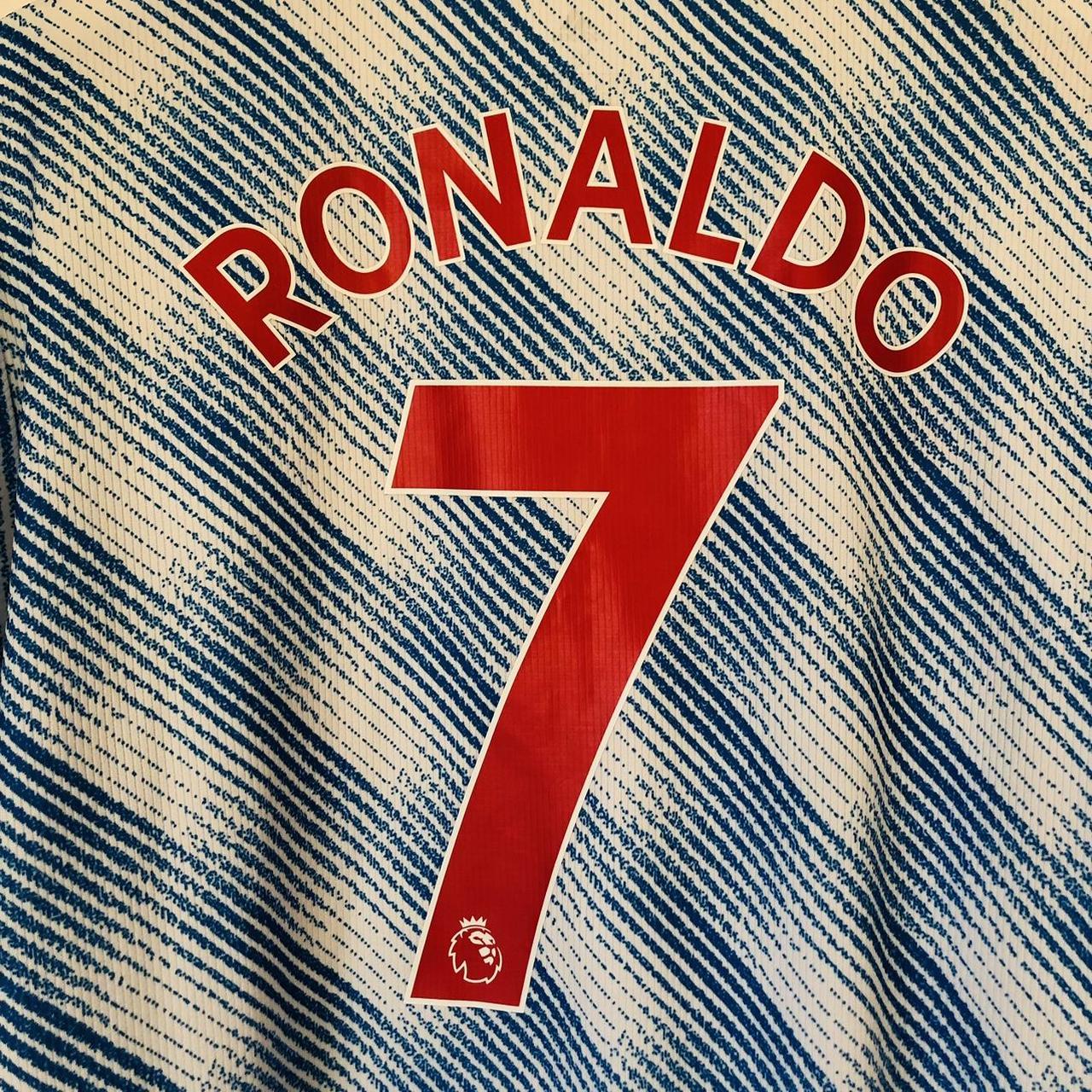 Manchester United 2021 Blue Away Football Shirt (XL)