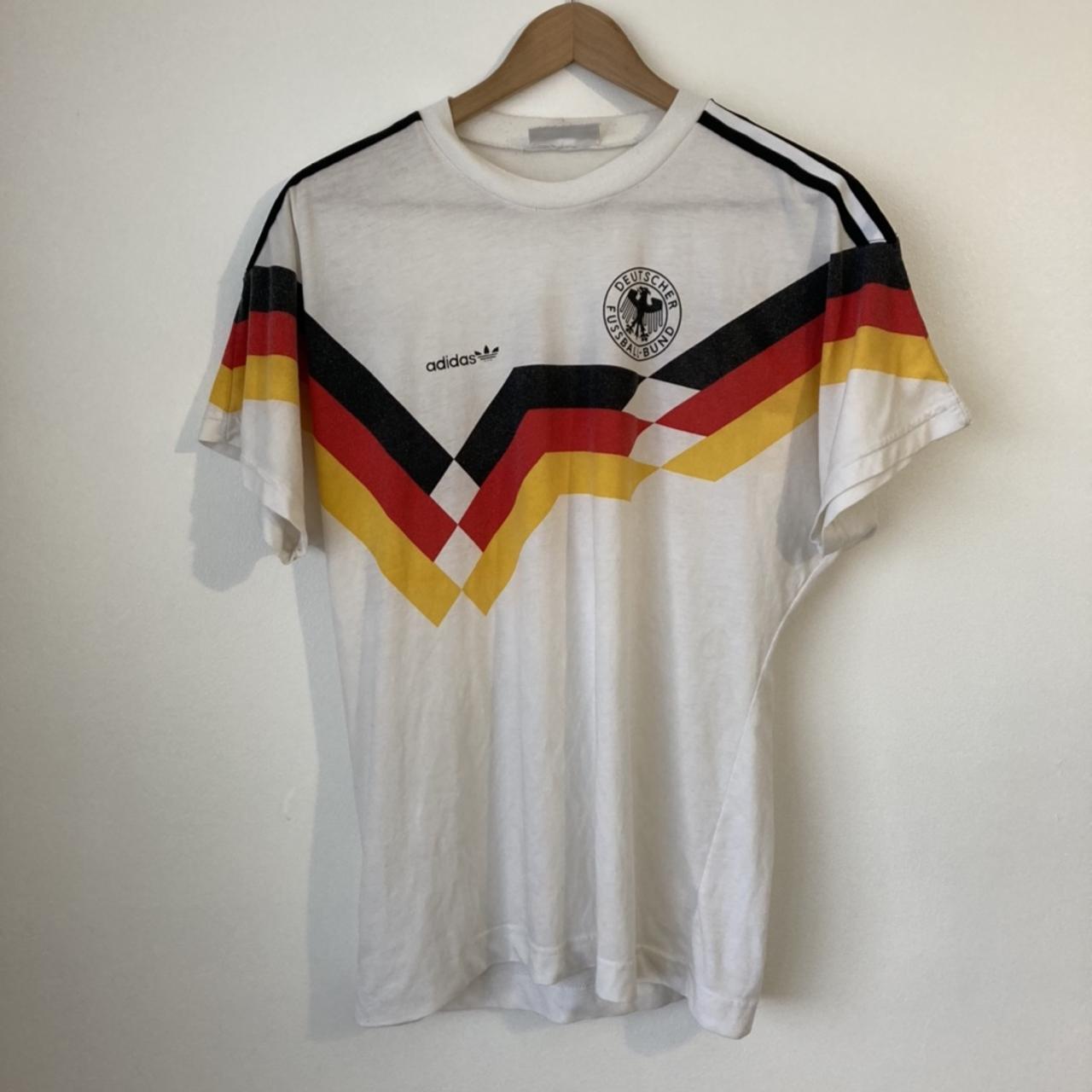 West Germany 1988/1990 White Home Football Shirt (M)