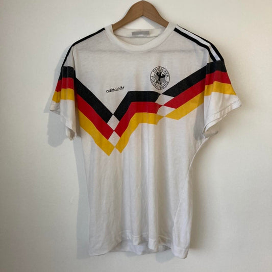 West Germany 1988/1990 White Home Football Shirt (M)