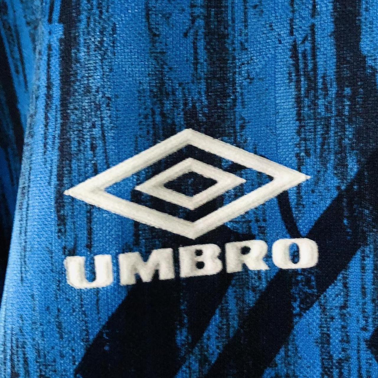 Manchester United 1992/1993 Blue Away Football Shirt (M)