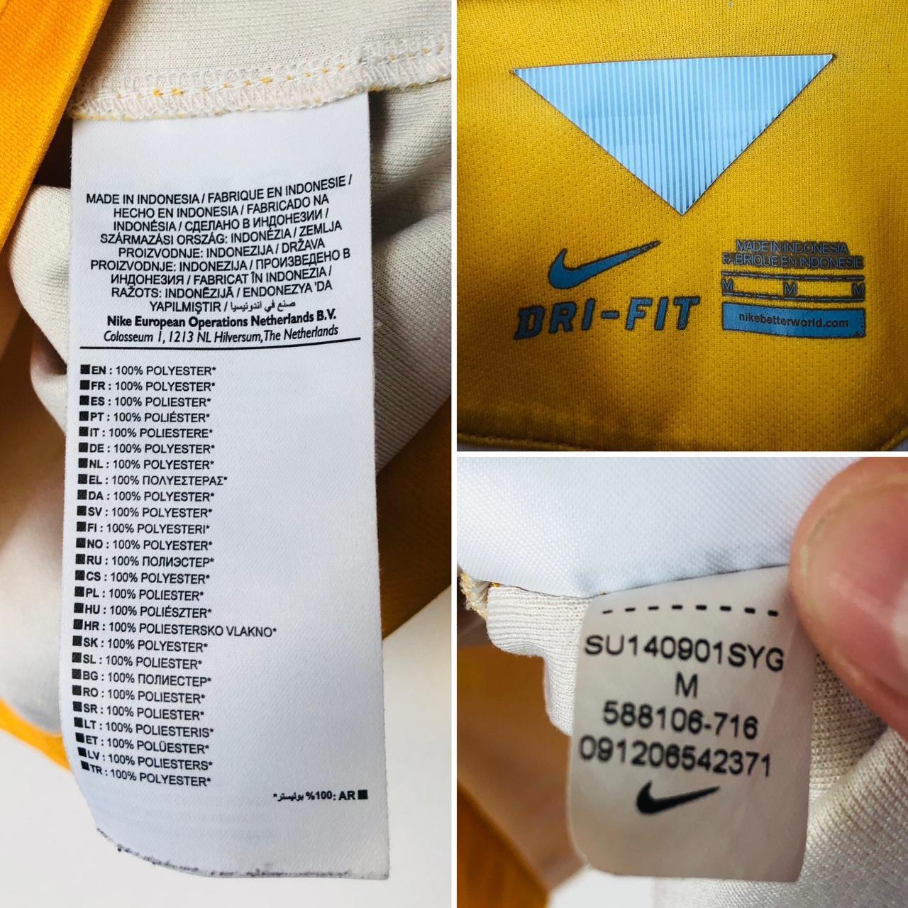 England 2014/2015 Yellow Goalkeeper Football Shirt (M)