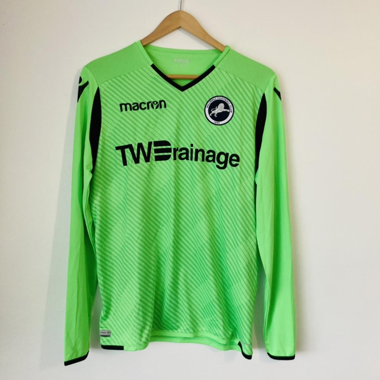 Milwall 2018/2019 Green Goalkeeper Football Shirt (M)