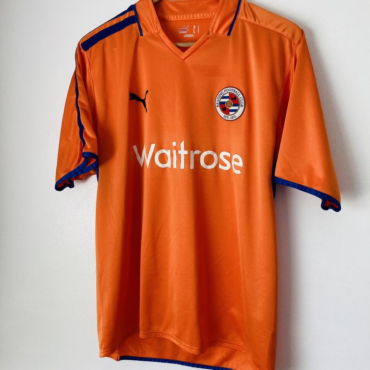 Reading 2008/2009 Orange Away Football Shirt (M)