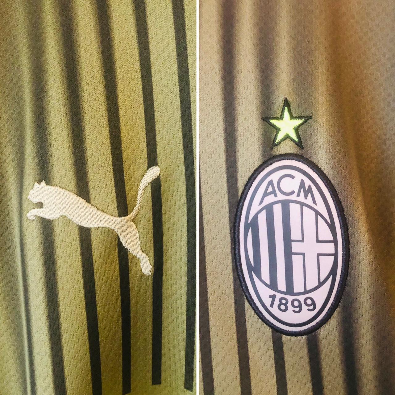 AC Milan 2022/2023 Green Third Football Shirt (XXL)