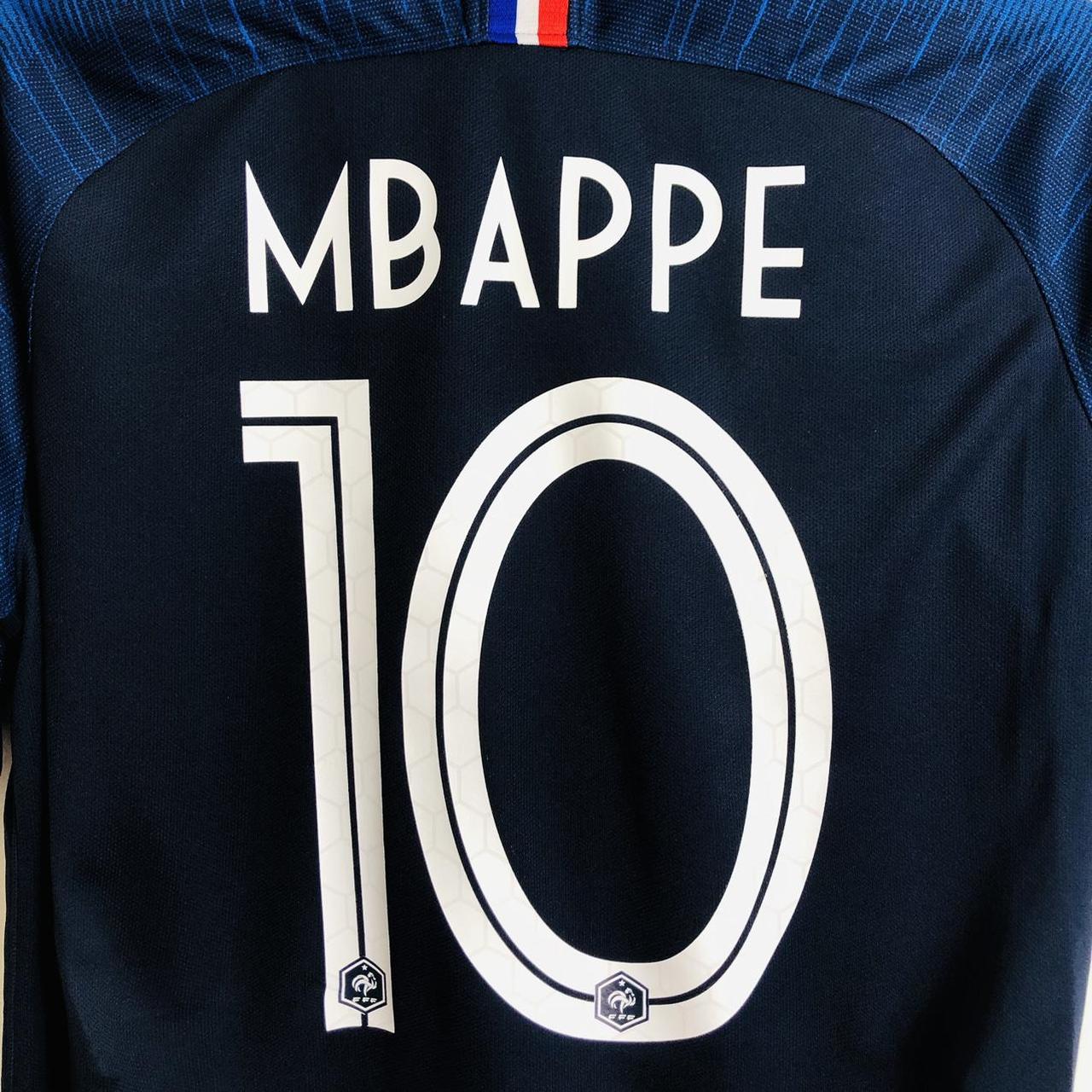 France 2018 Navy Home Football Shirt (M)