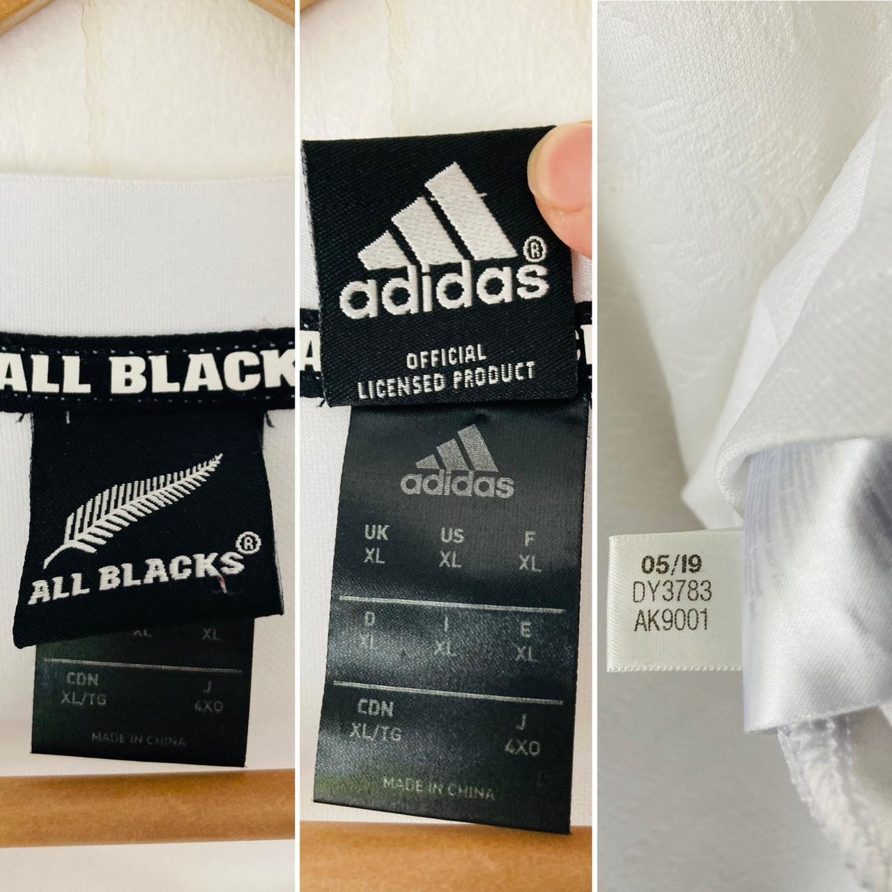 New Zealand 2019 White Rugby Shirt (XL)