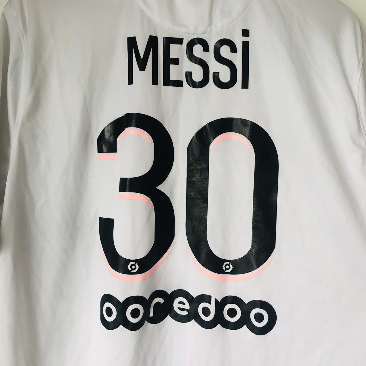 Paris Saint-Germain 2021/2022 White Away Football Shirt (XXL)