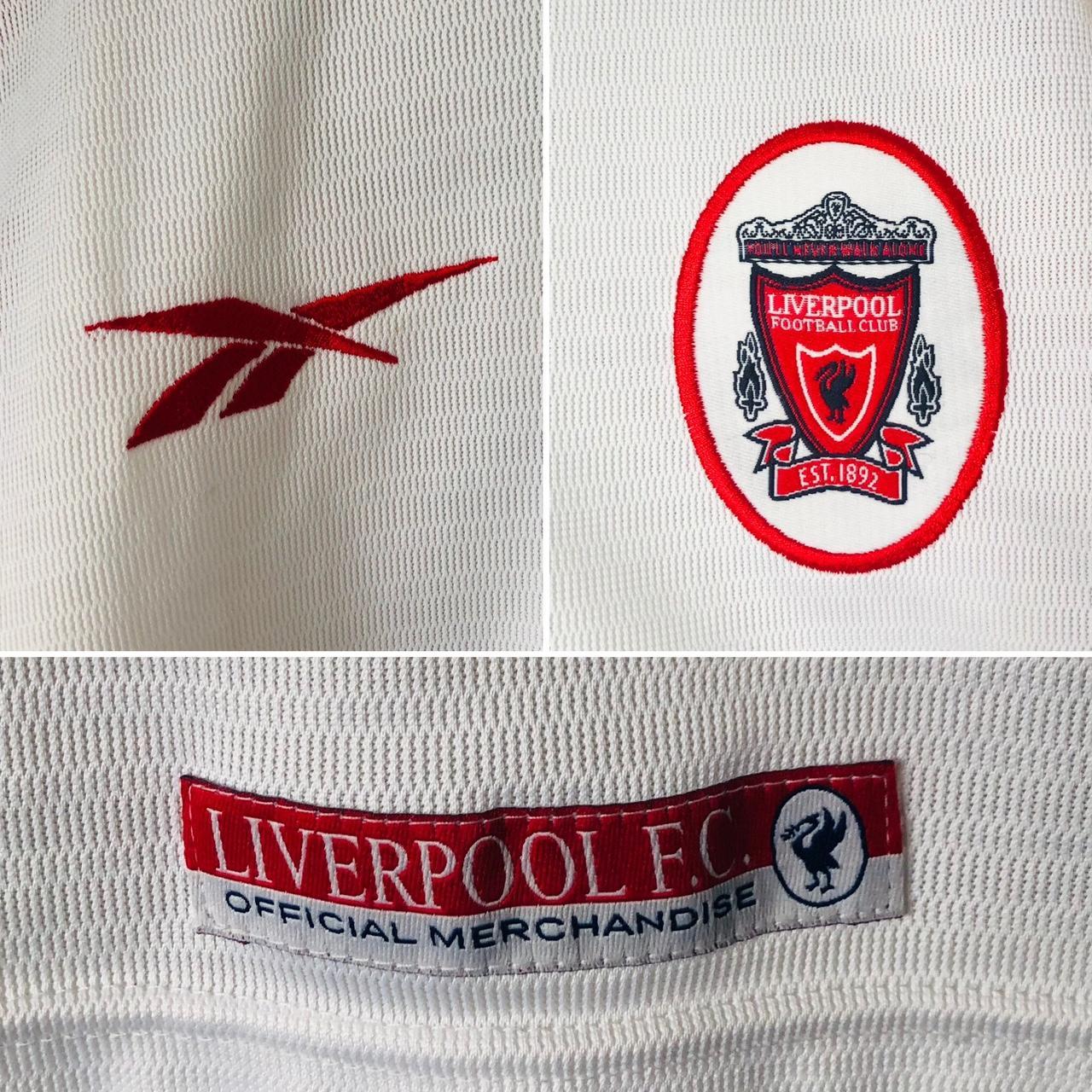Liverpool 1998/1999 White Away Football Shirt (XXL)