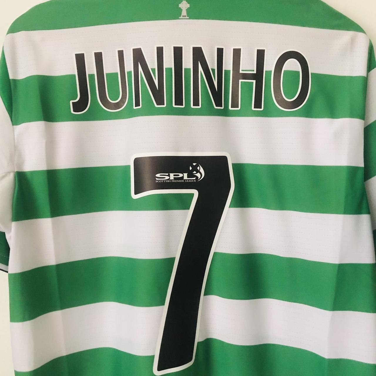 Celtic 2004/2005 Green & White Football Shirt (L)