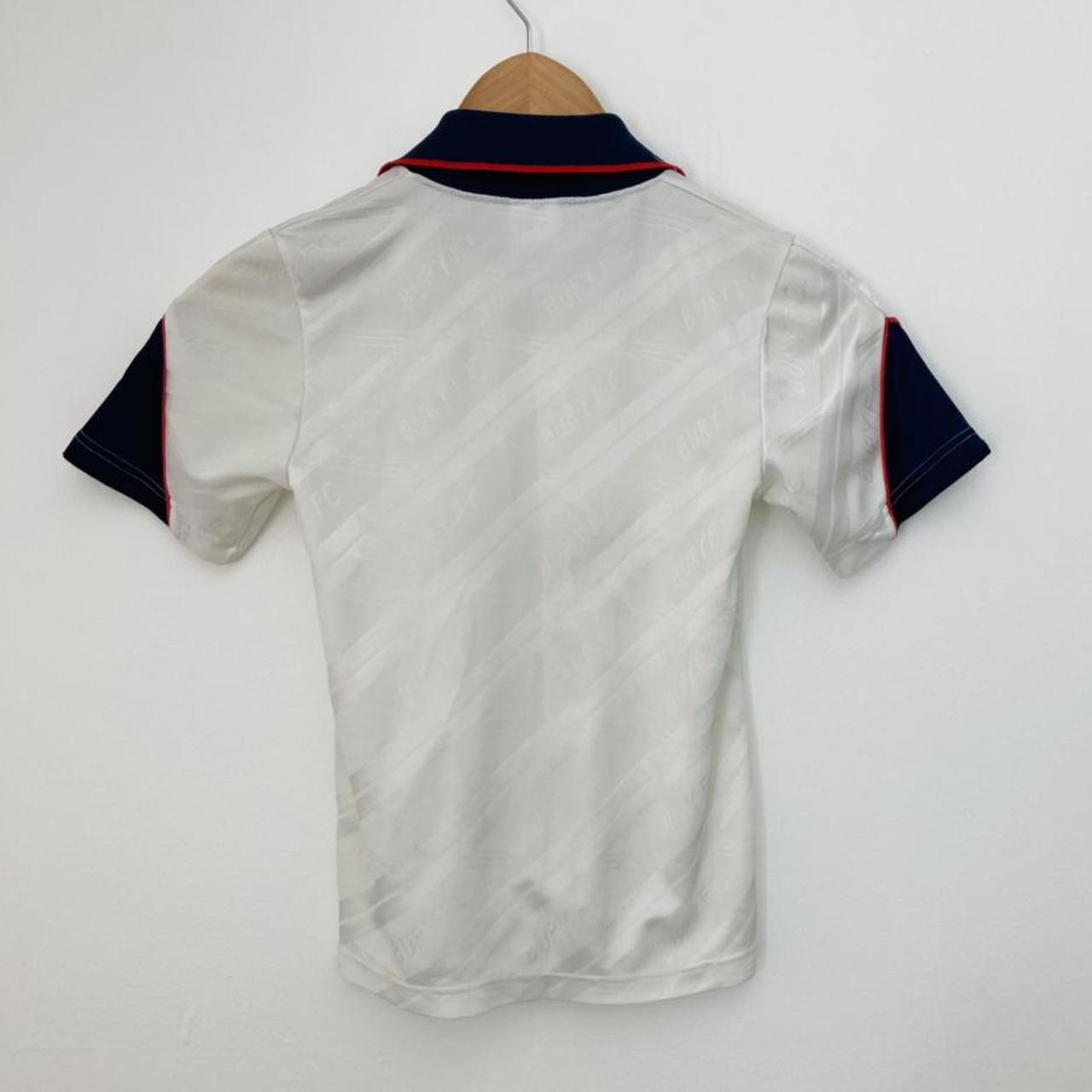 Bury 1990/1991 White Home Football Shirt (Child's 26/28)