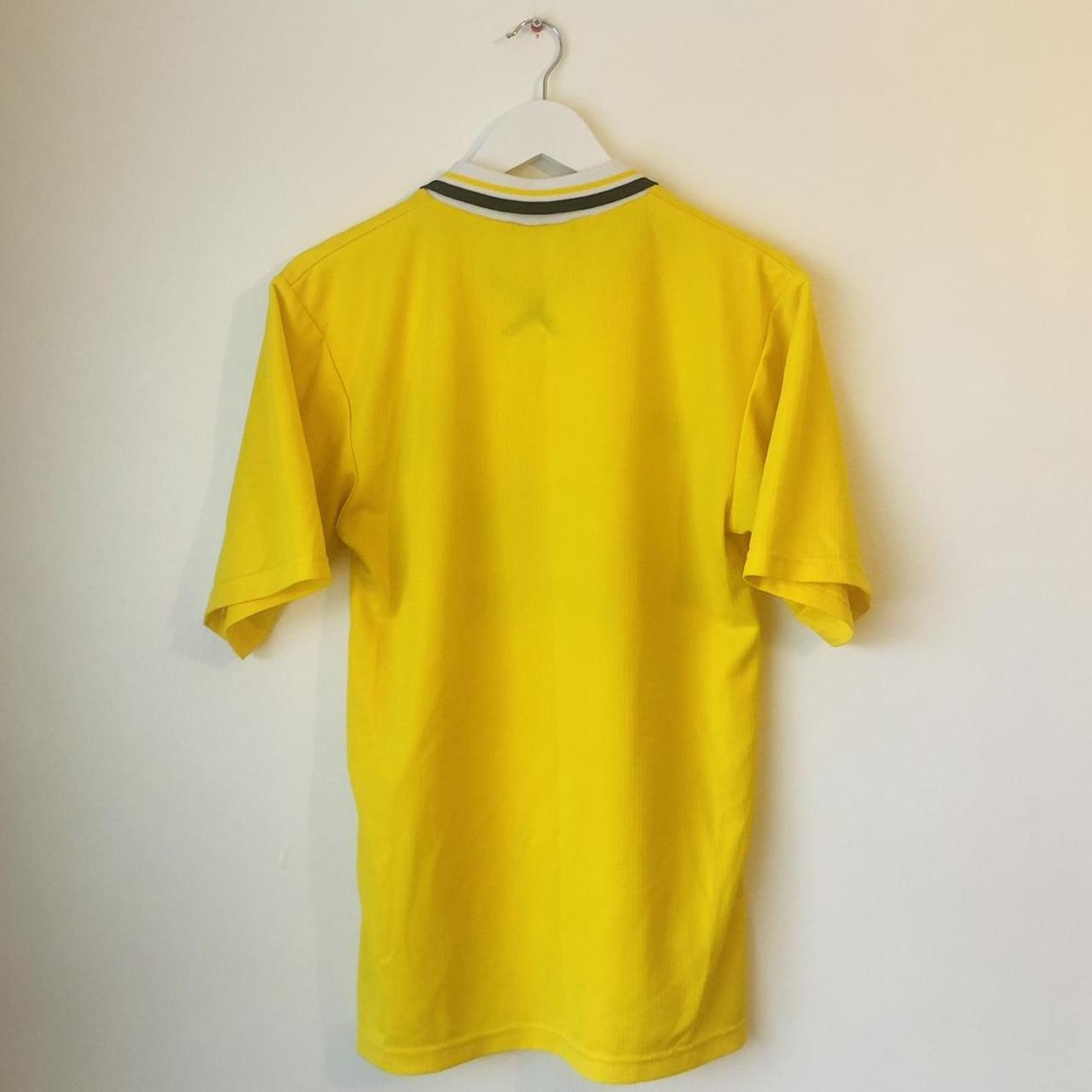 Bristol Rovers 1997/1998 Yellow Away Football Shirt (S)