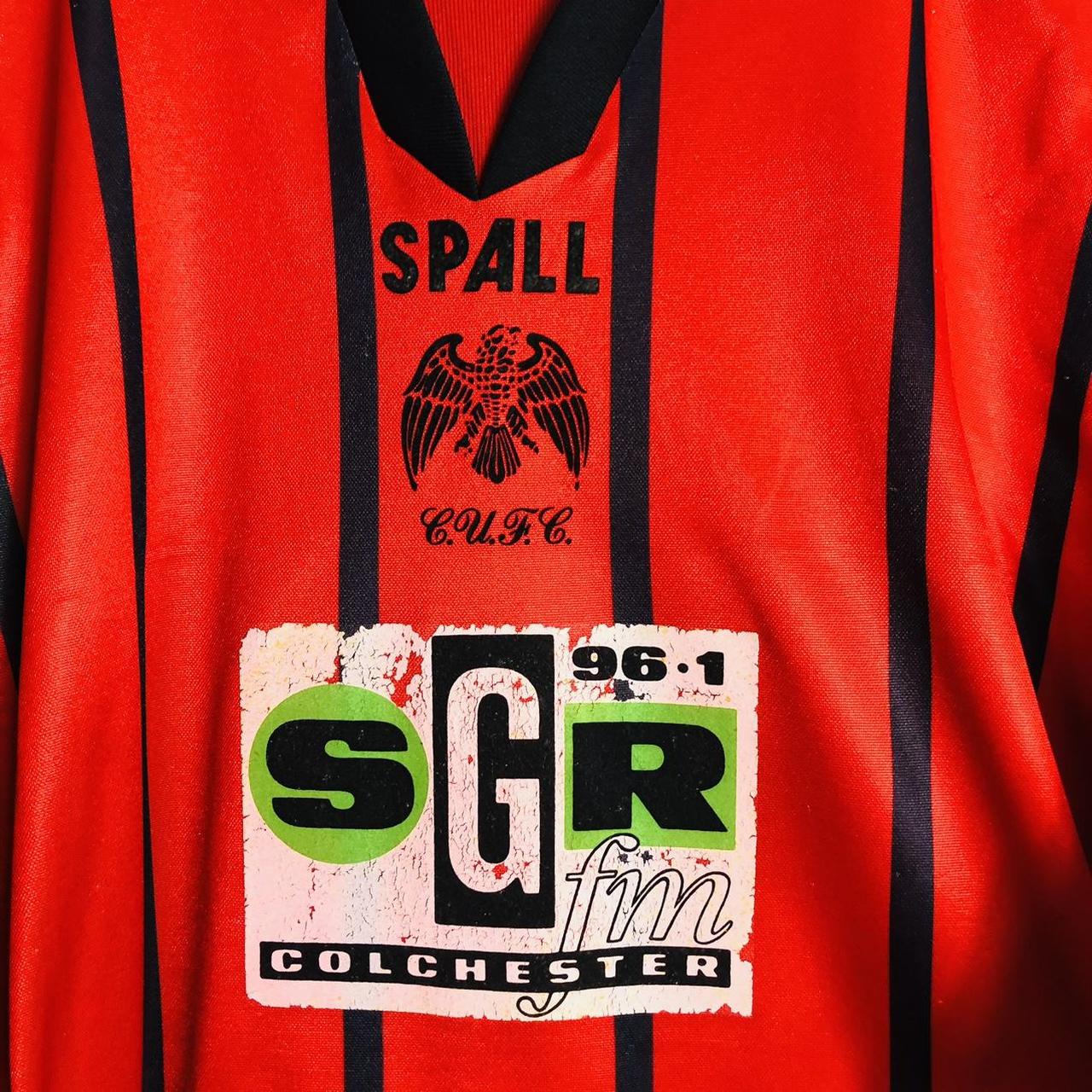 Colchester United 1994/1995 Red Away Football Shirt (XL)