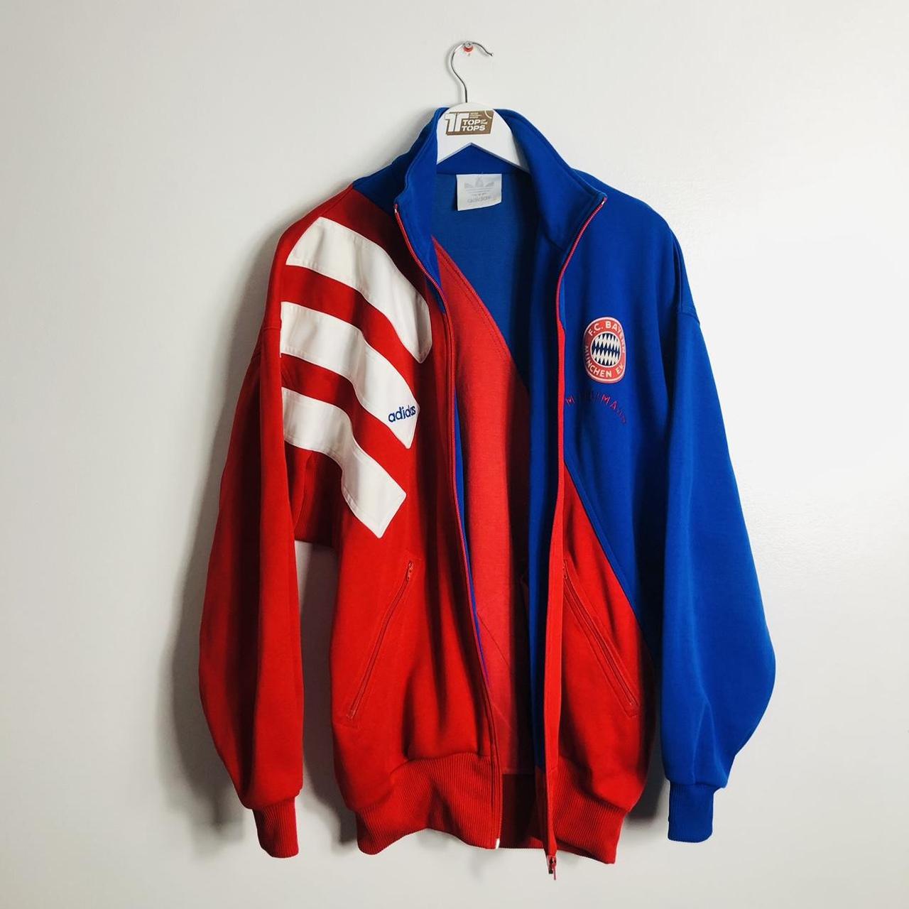 Bayern Munich 19931995 Red & Blue Training Jacket (L)