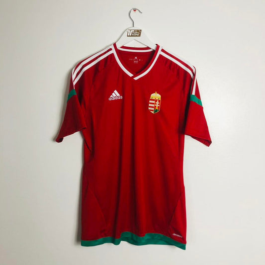 Hungary 2016/2017 Red Home Football Shirt (M)