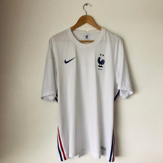 France 2020/2021 White Away Football Shirt (XXL)