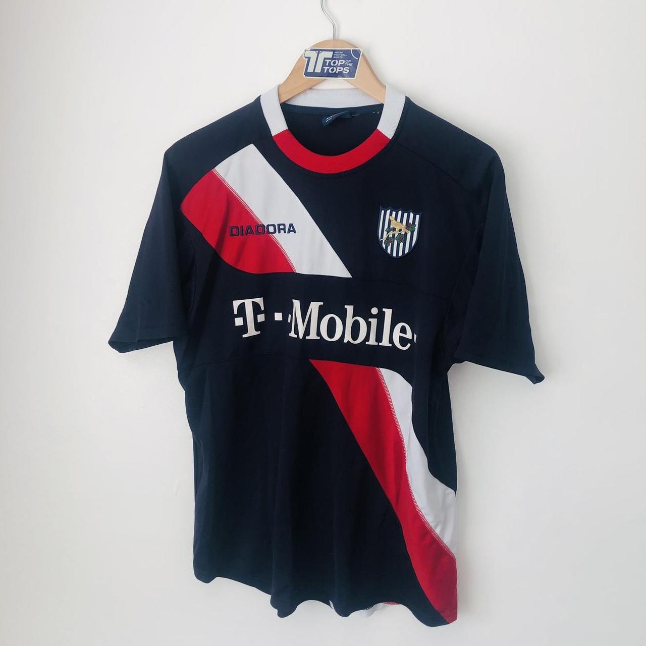 West Bromwich Albion 2004/2005 Black Away Football Shirt (M)