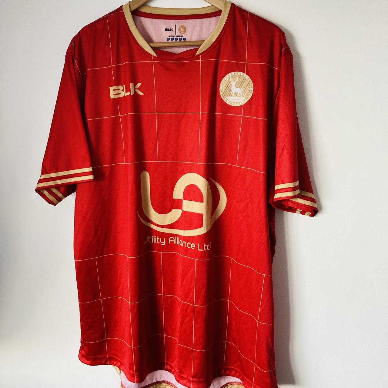 Hartlepool United 2018/2019 Red Away Football Shirt (5XL)