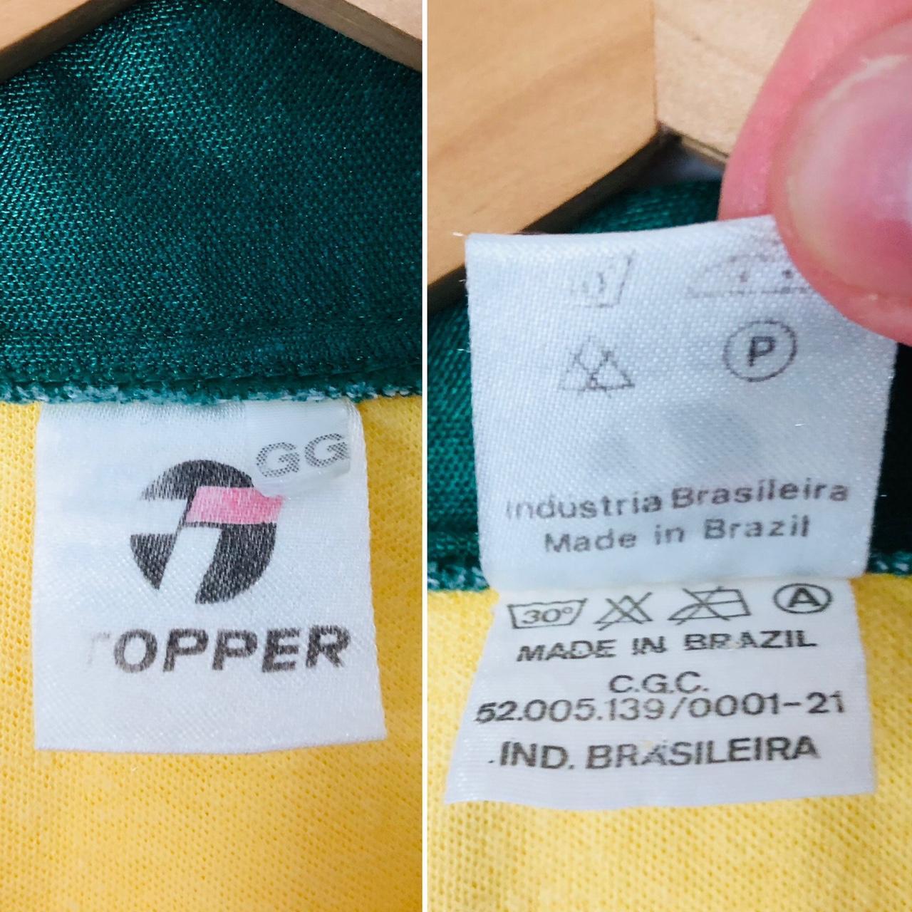 Brazil 1988/91 Yellow Home Football Shirt (M/L)