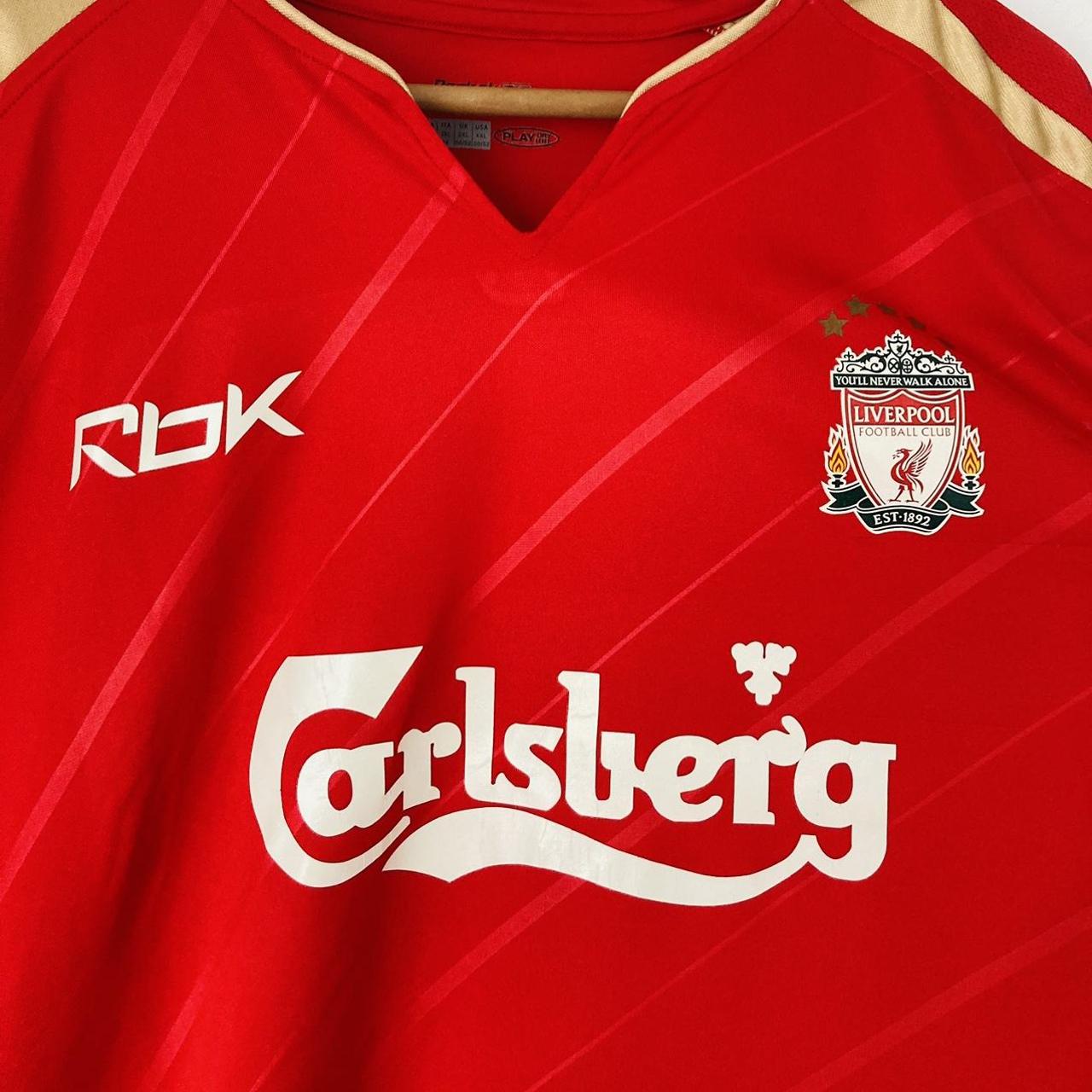 Liverpool 2005/2006 Red Cup Football Shirt (XXL)