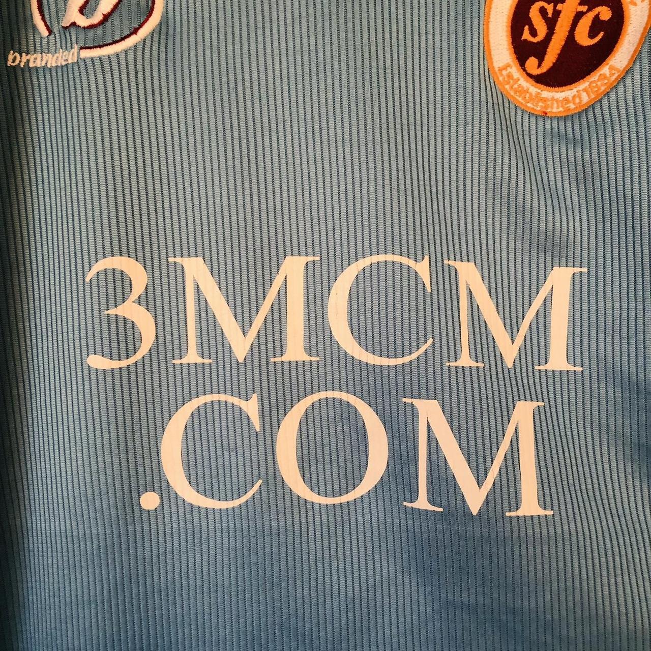 Stenhousemuir 2003/2004 Blue Away Football Shirt (XXL)