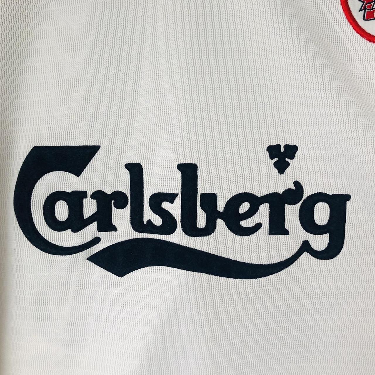 Liverpool 1998/1999 White Away Football Shirt (XXL)