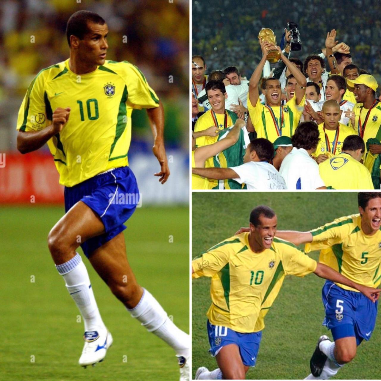 Brazil 2002 Yellow Football Shirt (S)