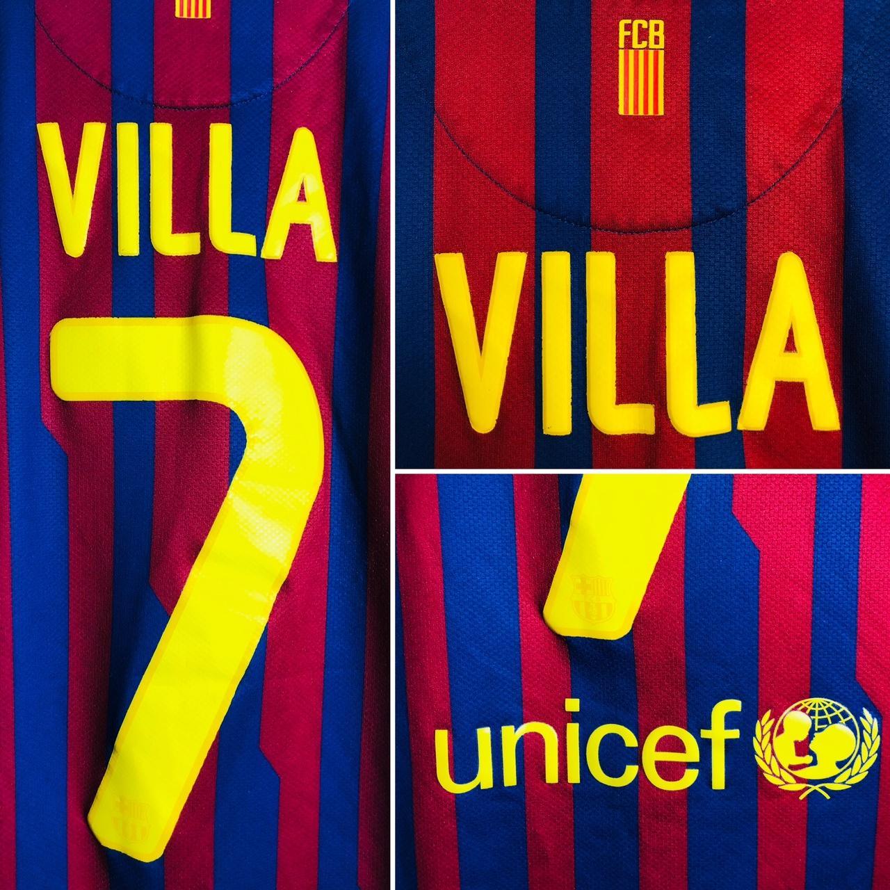 Barcelona 2011/2012 Red & Blue Home Football Shirt (M)