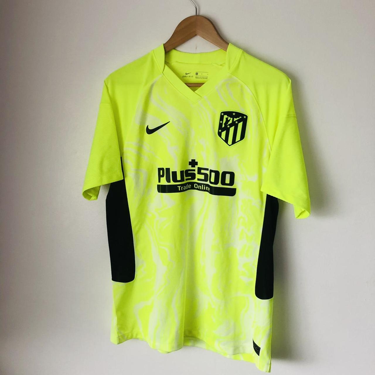 Atletico Madrid 2020/2021 Neon Third Football Shirt (L)
