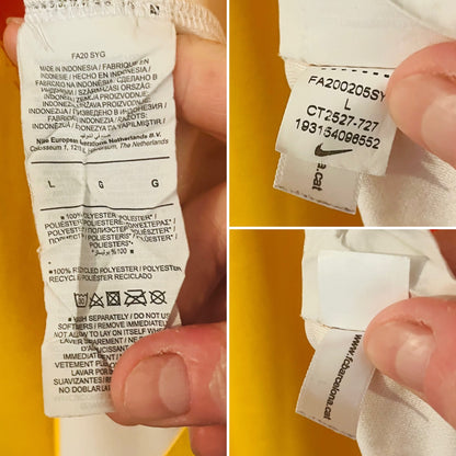 Barcelona fourth Senyera football shirt 2019/20 Messi Large