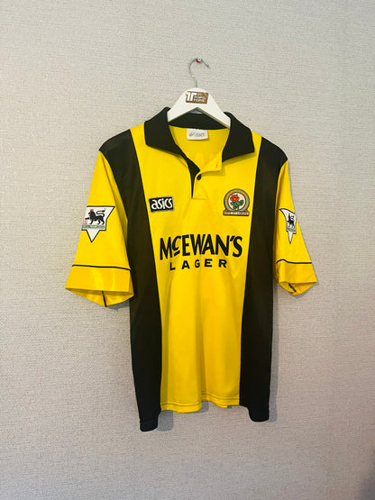 Blackburn Rovers third football shirt 1993/95 Shearer Medium
