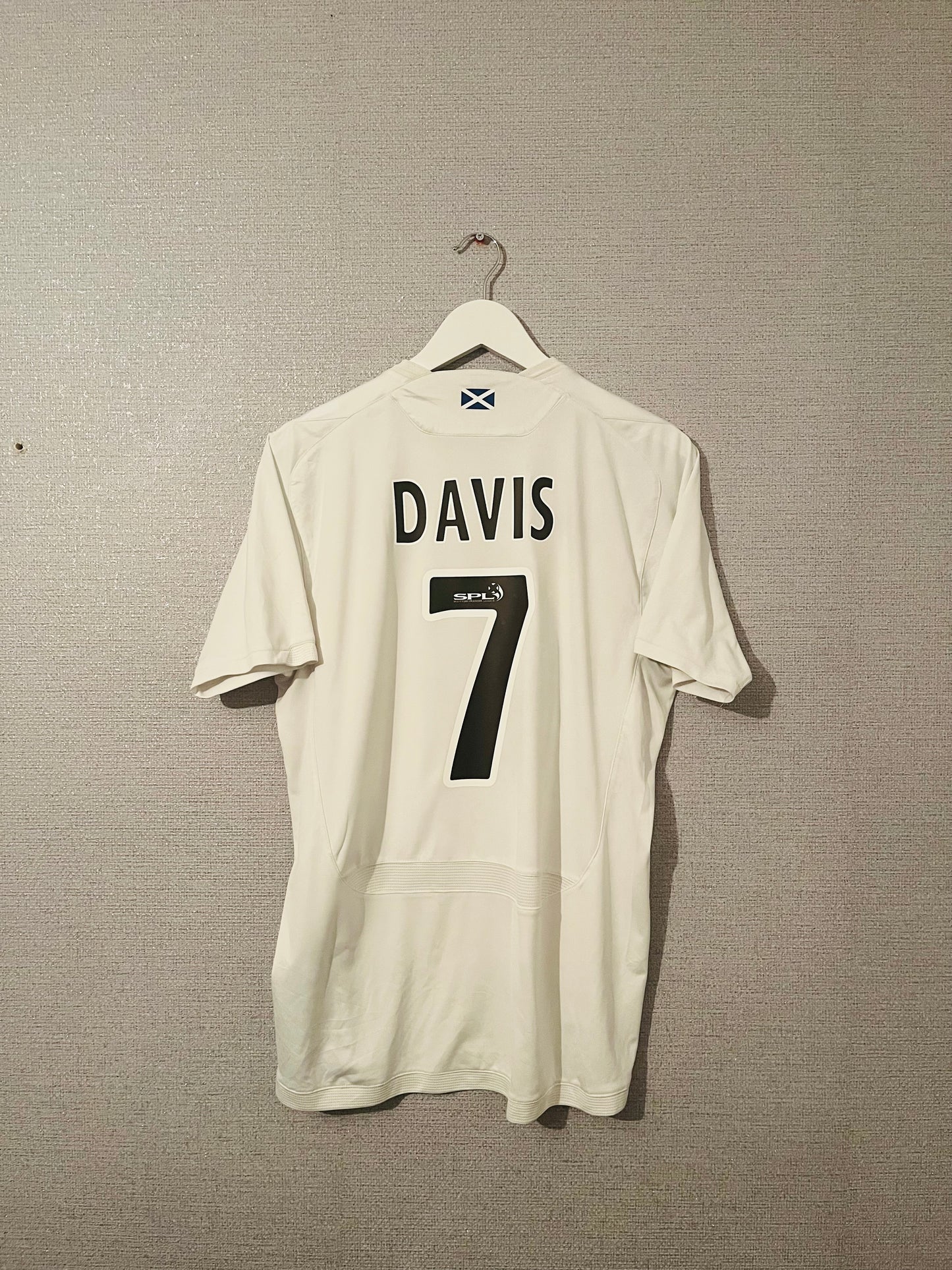 Glasgow Rangers third football shirt 2009/10 Davis Medium