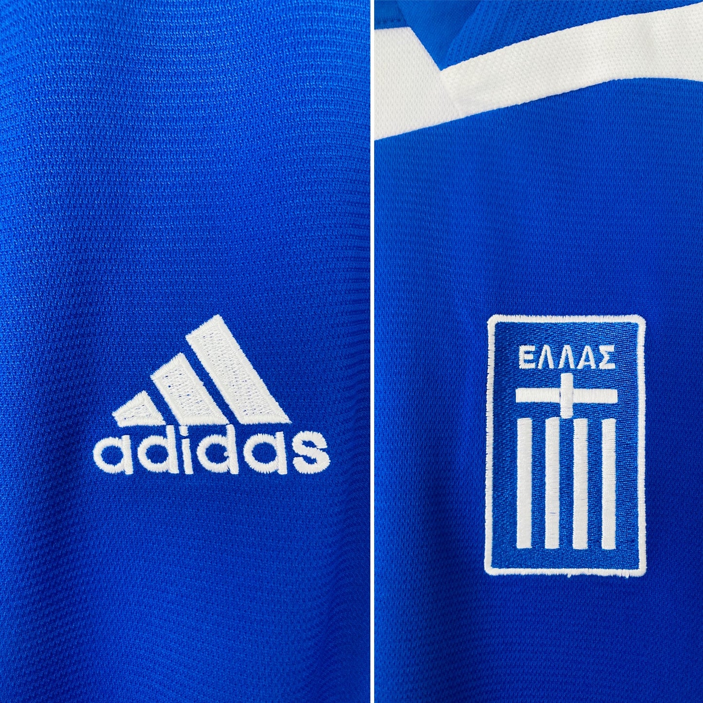 Greece home football shirt Euro 2004 Charisteas Large