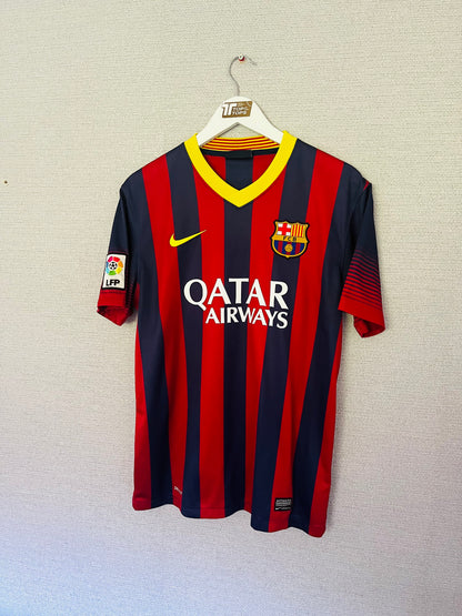 Barcelona home football shirt 2013/14 Messi Medium