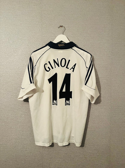 Tottenham Hotspur home football shirt 1999/2001 Ginola XL
