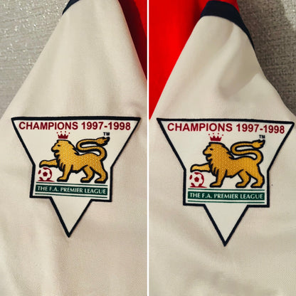 Arsenal home football shirt 1998/99 Vieira Medium