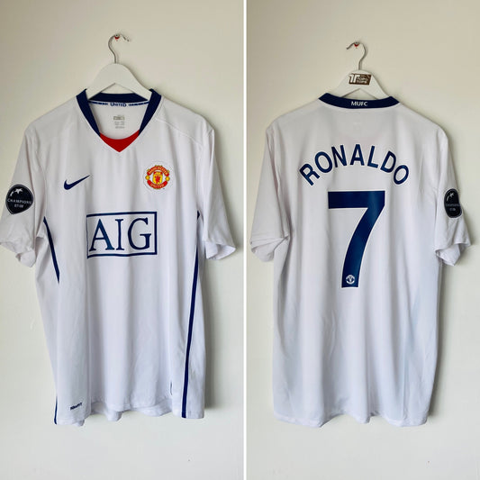 Manchester United away football shirt
2008/09 CR7 XL